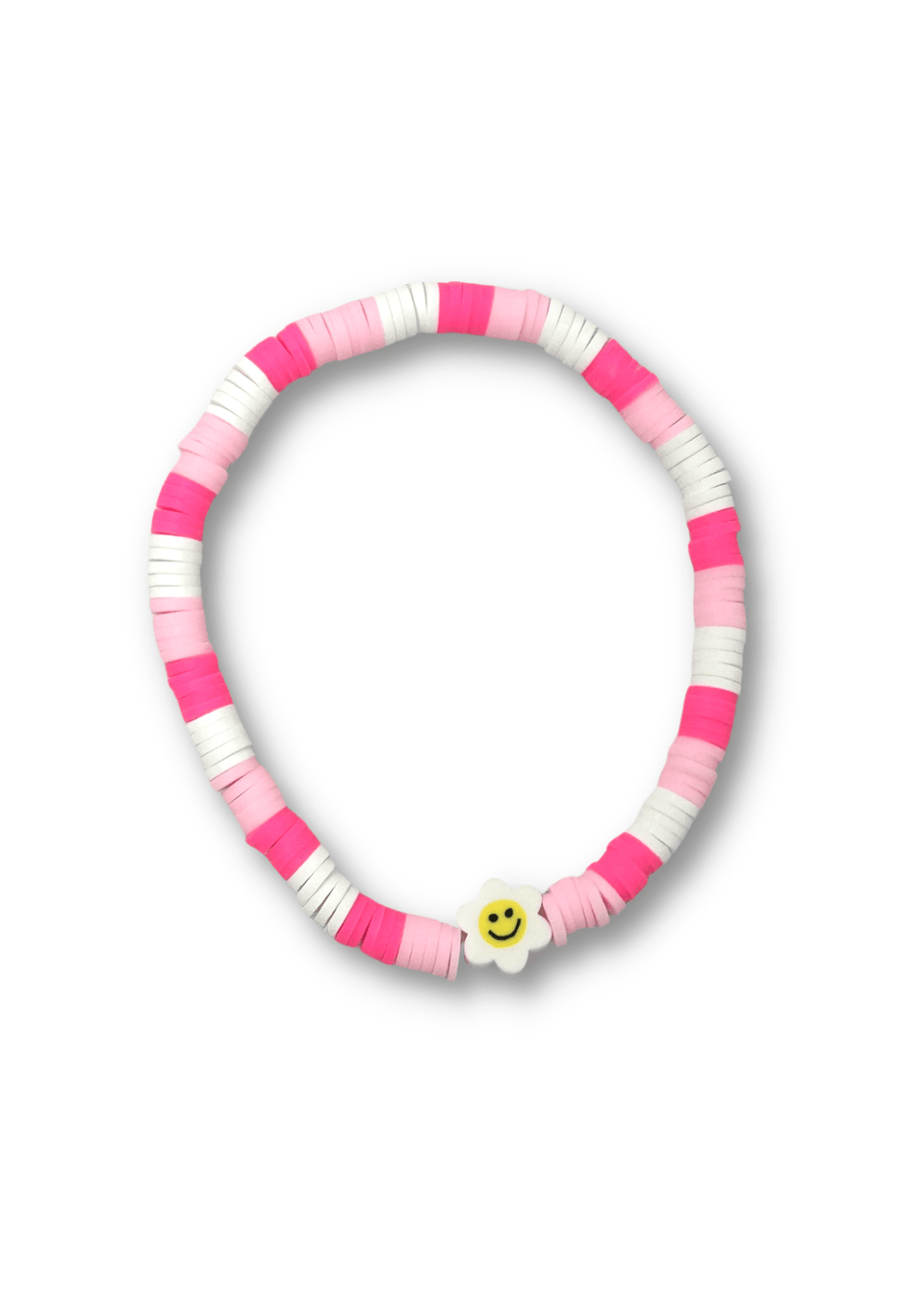 Smiling Flower Pink Bracelet